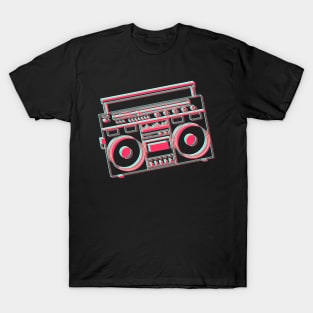 Boombox Ghetto Blaster T-Shirt